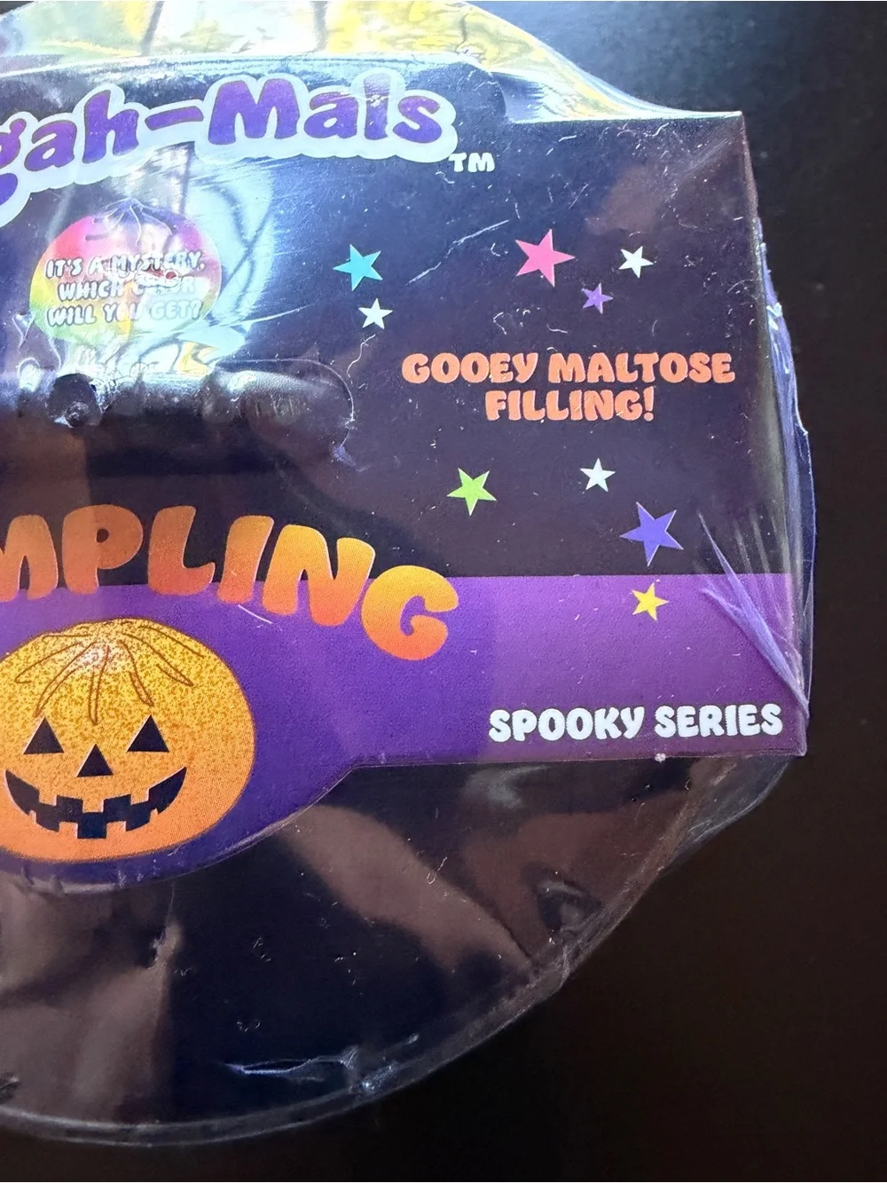New & Sealed Mystery Squishy Dumpling Sugah-Mals Halloween Spooky Series Maltose